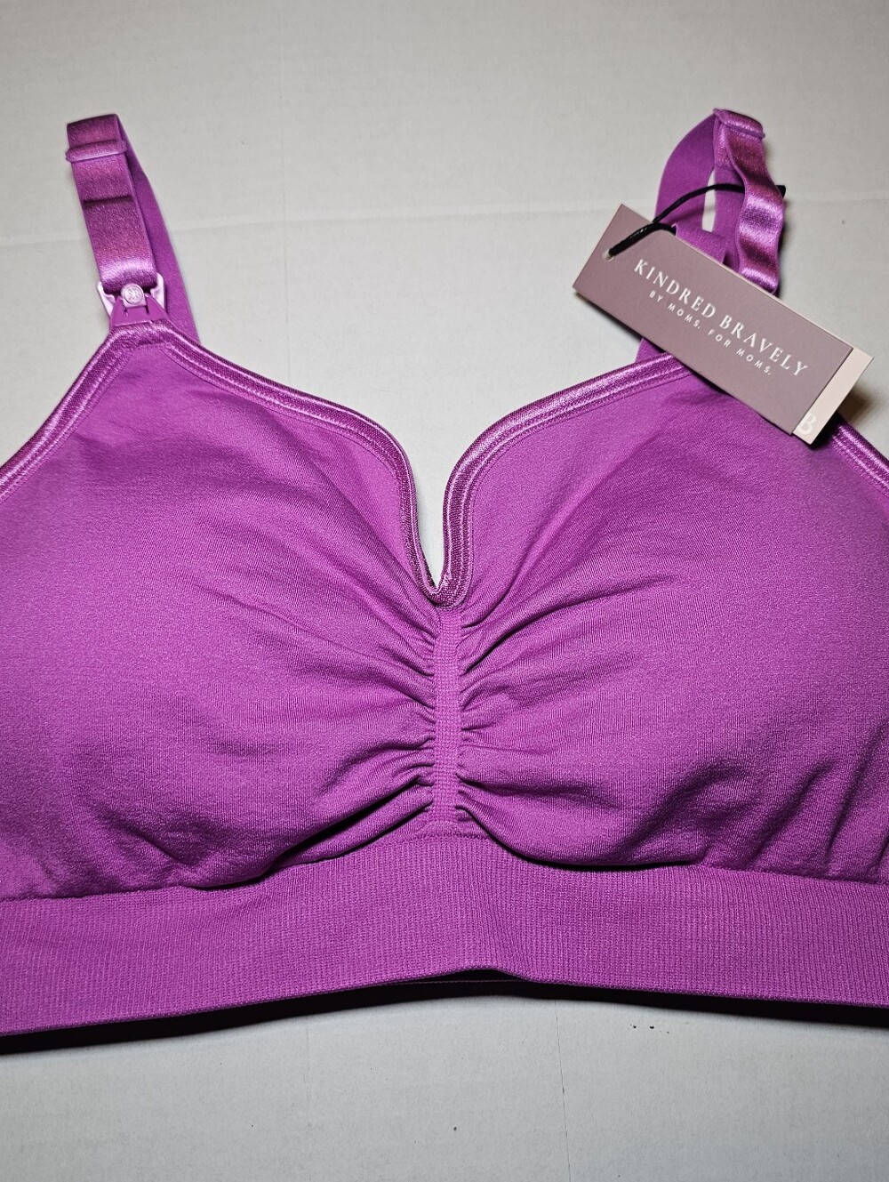 Kindred Bravely Nursing Bralette Bra Size Large Busty New
